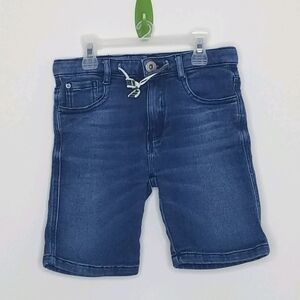Zara Denim Rule the World Shorts 6